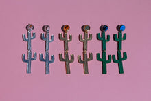 Load image into Gallery viewer, Desert Saguaro Stacked Dangles