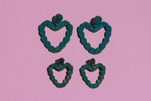Prickly Pear Cactus Hearts-Select Size