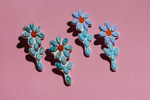 Load image into Gallery viewer, Florecer Dangles-Faux Turquoise
