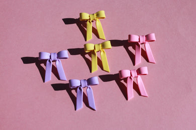 Polymer Clay Coquette Bows