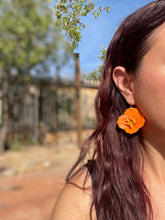 Load image into Gallery viewer, Poppy Dangles No. 2 - Orange