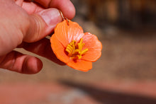 Load image into Gallery viewer, Poppy Dangles No. 2 - Orange