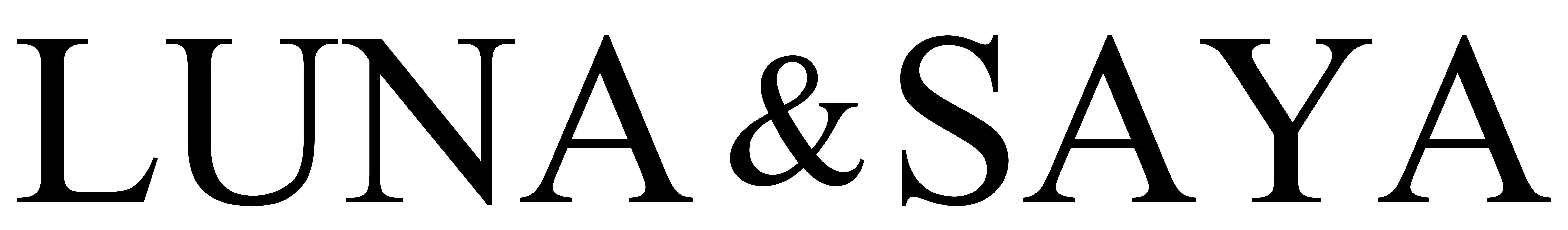 Luna and Saya logo