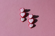 Load image into Gallery viewer, Faux Aura Quartz Hearts
