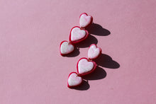 Load image into Gallery viewer, Faux Aura Quartz Hearts